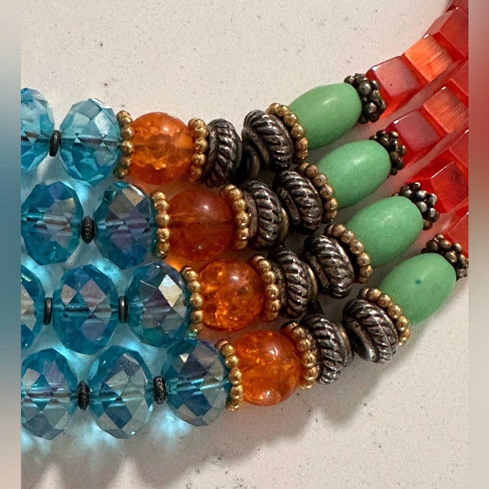 Masha Archer vintage necklace absolutely gorgeous. Rare to find. - Picture 6 of 14